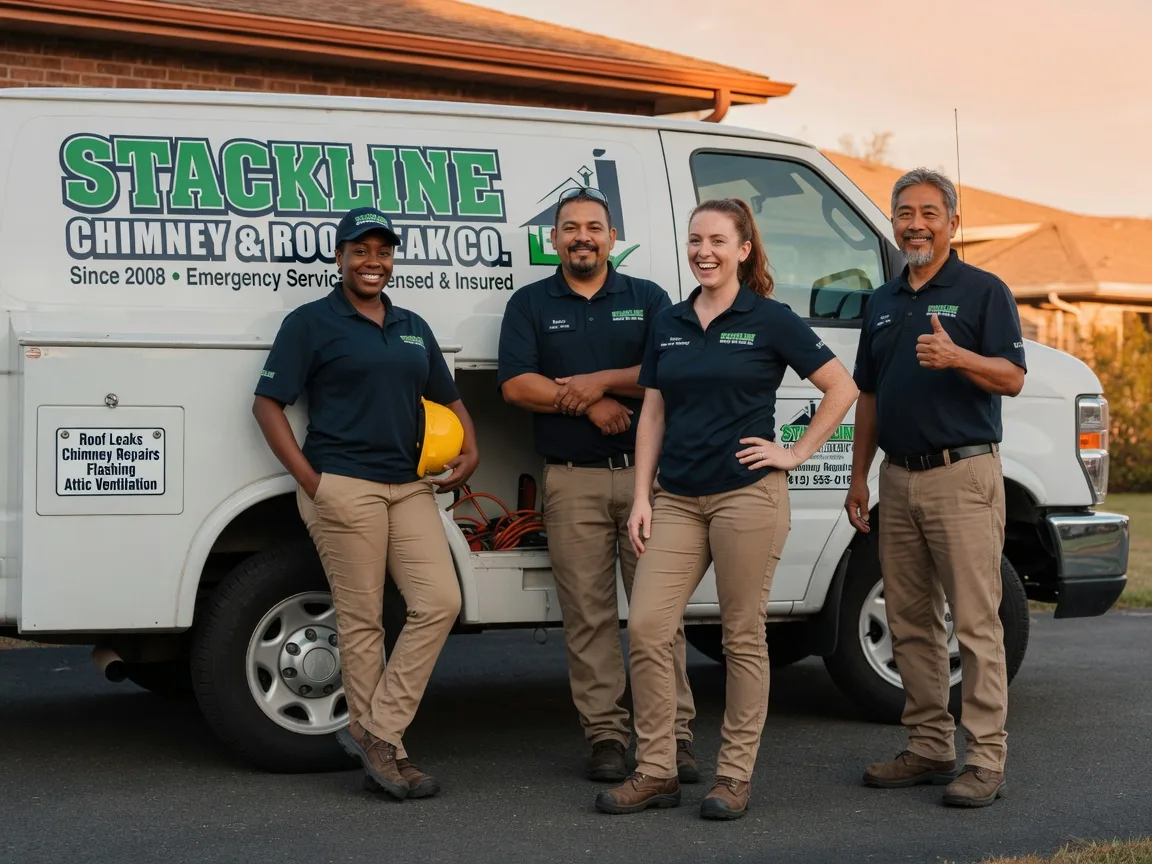 Chimney flashing repair company in Tuttle, ND